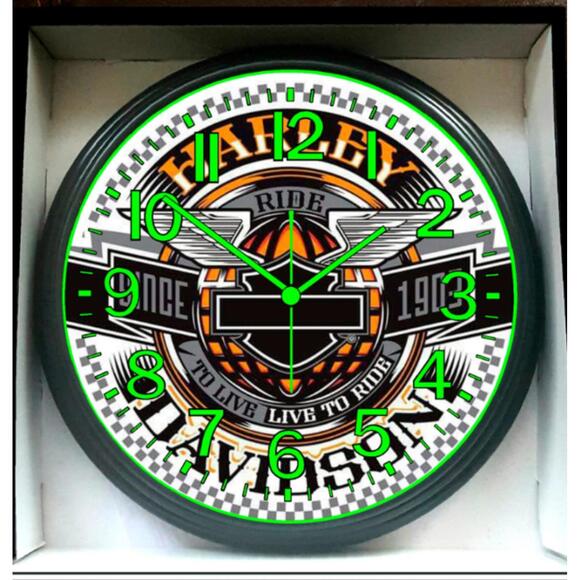 Harley-Davidson Lowrider Bagger RoadKing Garage Shop Glow-in-the